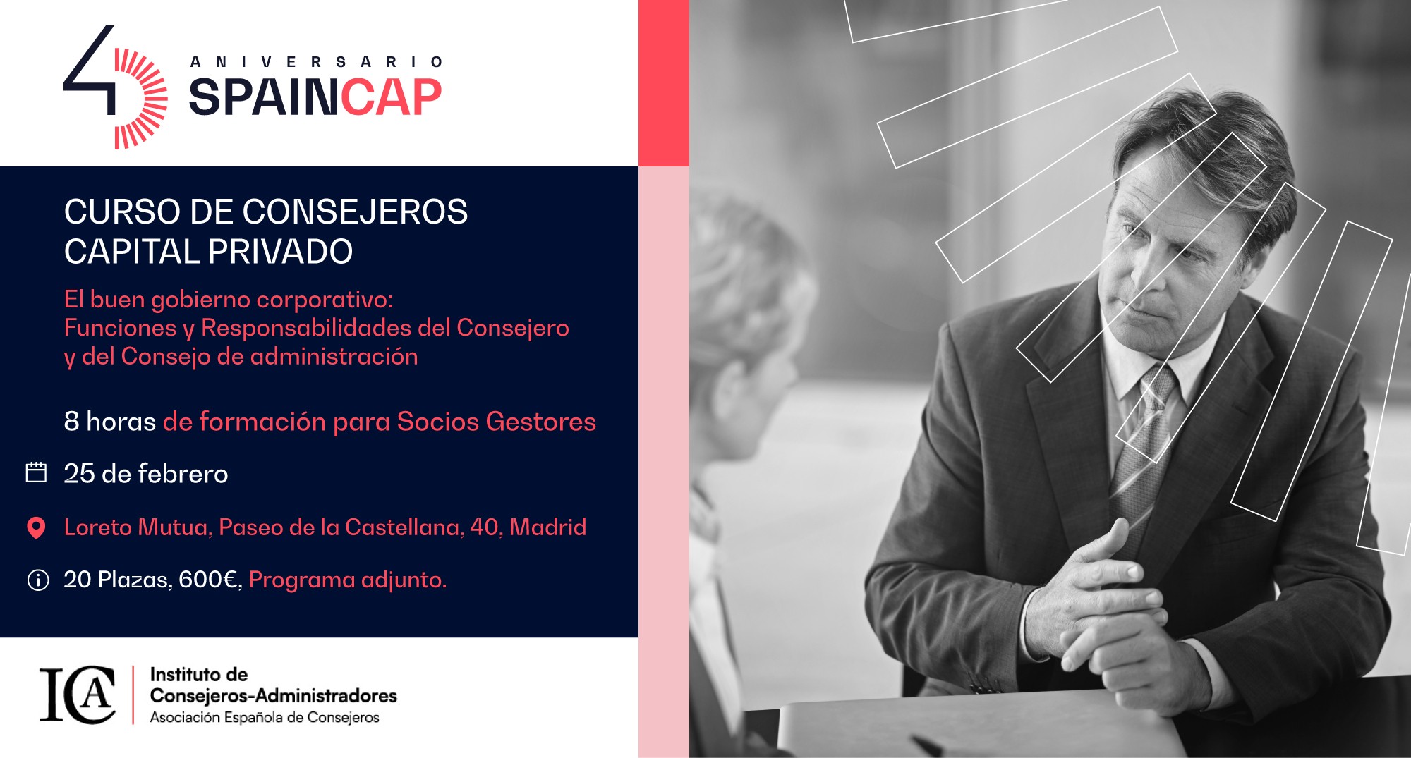 Curso Consejeros Capital Privado in house para socios de SpainCap Febrero 2026